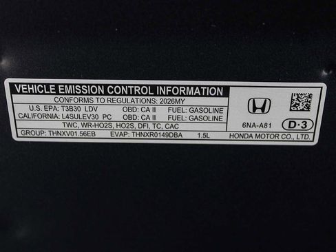 New 2026 Honda Accord SE image 14