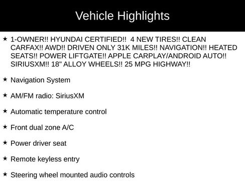 Used 2023 Hyundai Santa Fe SEL AWD/4WD image 33
