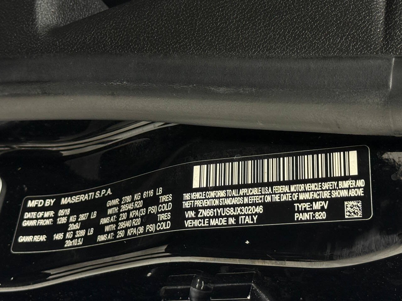 Used 2018 Maserati Levante S GranSport AWD/4WD image 97
