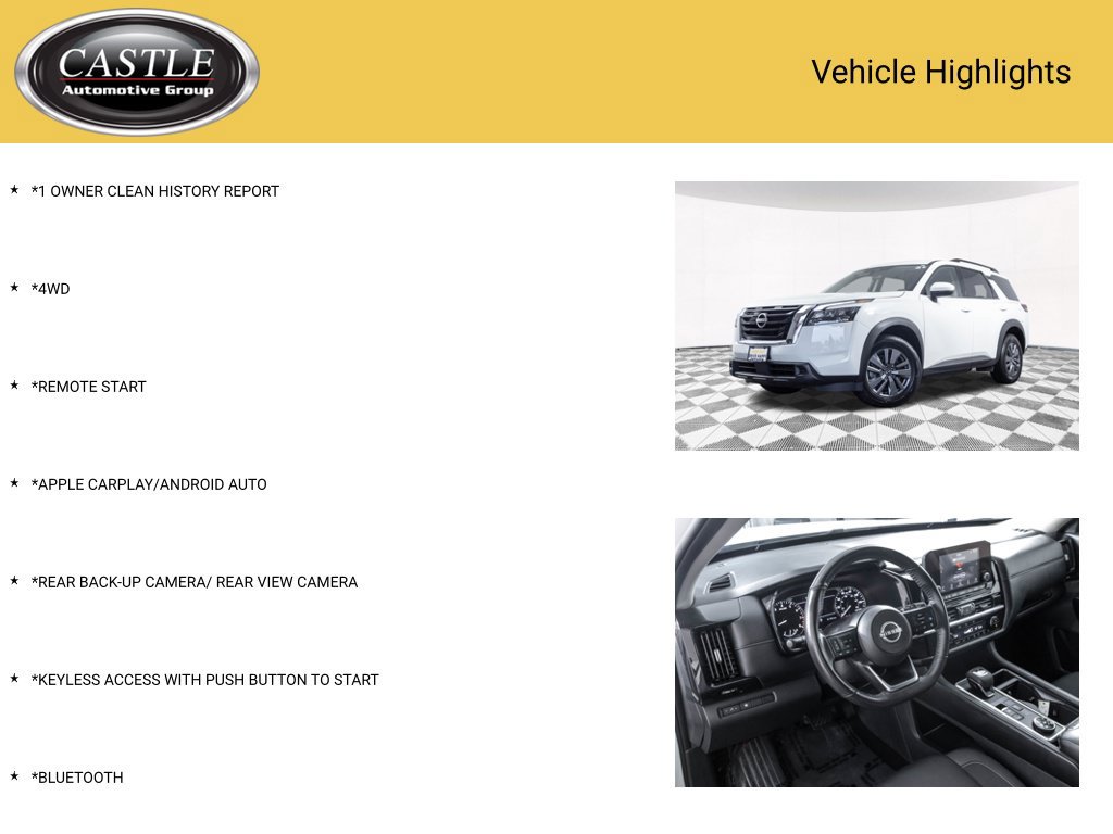 Used 2024 Nissan Pathfinder SV AWD/4WD image 3