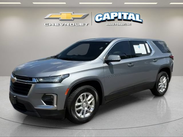 Used 2023 Chevrolet Traverse LS w/ Safety Package FWD image 1