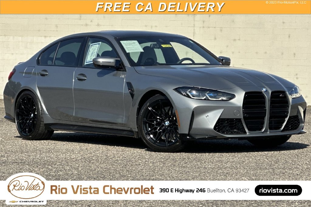Used 2024 BMW M3 Competition w/ Parking Assistance Package RWD image 1
