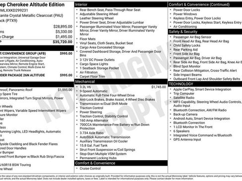 Used 2019 Jeep Cherokee Latitude Plus AWD/4WD image 3