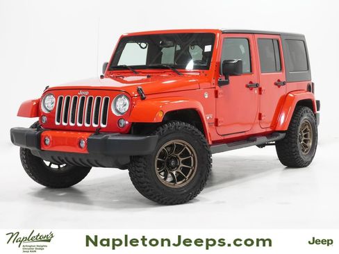 Used 2017 Jeep Wrangler Unlimited Sahara w/ Dual Top Group image 1