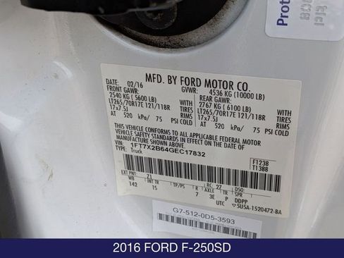 Used 2016 Ford F250 XL w/ Power Equipment Group AWD/4WD image 25