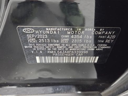 Certified 2023 Hyundai Sonata SEL FWD image 15
