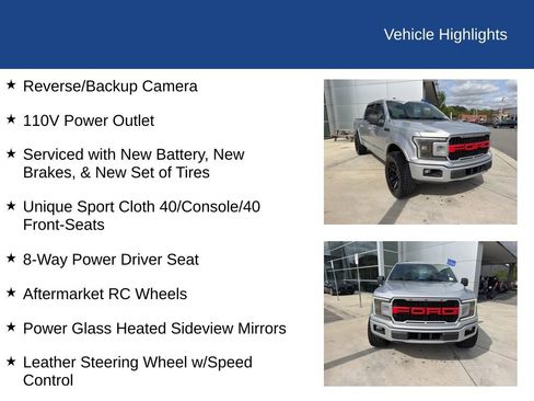 Certified 2018 Ford F150 XLT w/ Equipment Group 301A Mid image 26