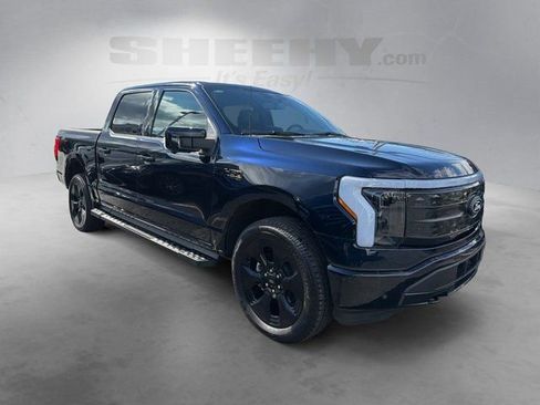 Certified 2025 Ford F150 Lightning Platinum w/ Dark Elements Package image 2