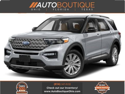 Used 2021 Ford Explorer Limited w/ Equipment Group 301A AWD/4WD image 1