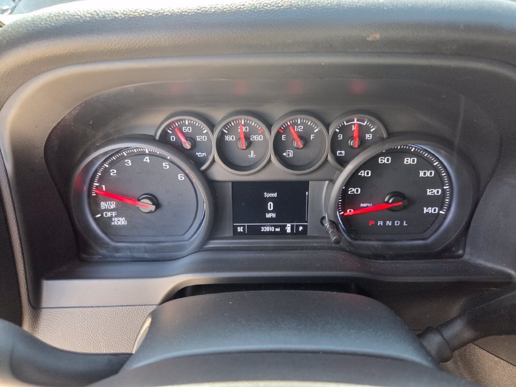 Used 2023 Chevrolet Silverado 1500 Custom w/ LPO, Dark Essentials Package RWD image 32