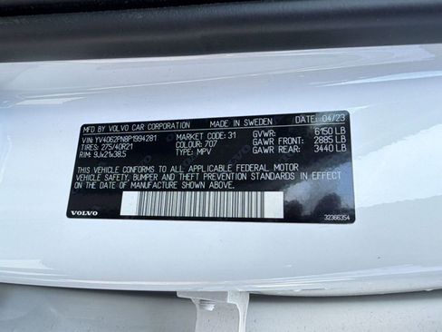 Used 2023 Volvo XC90 B6 Plus w/ Protection Package Premier image 19