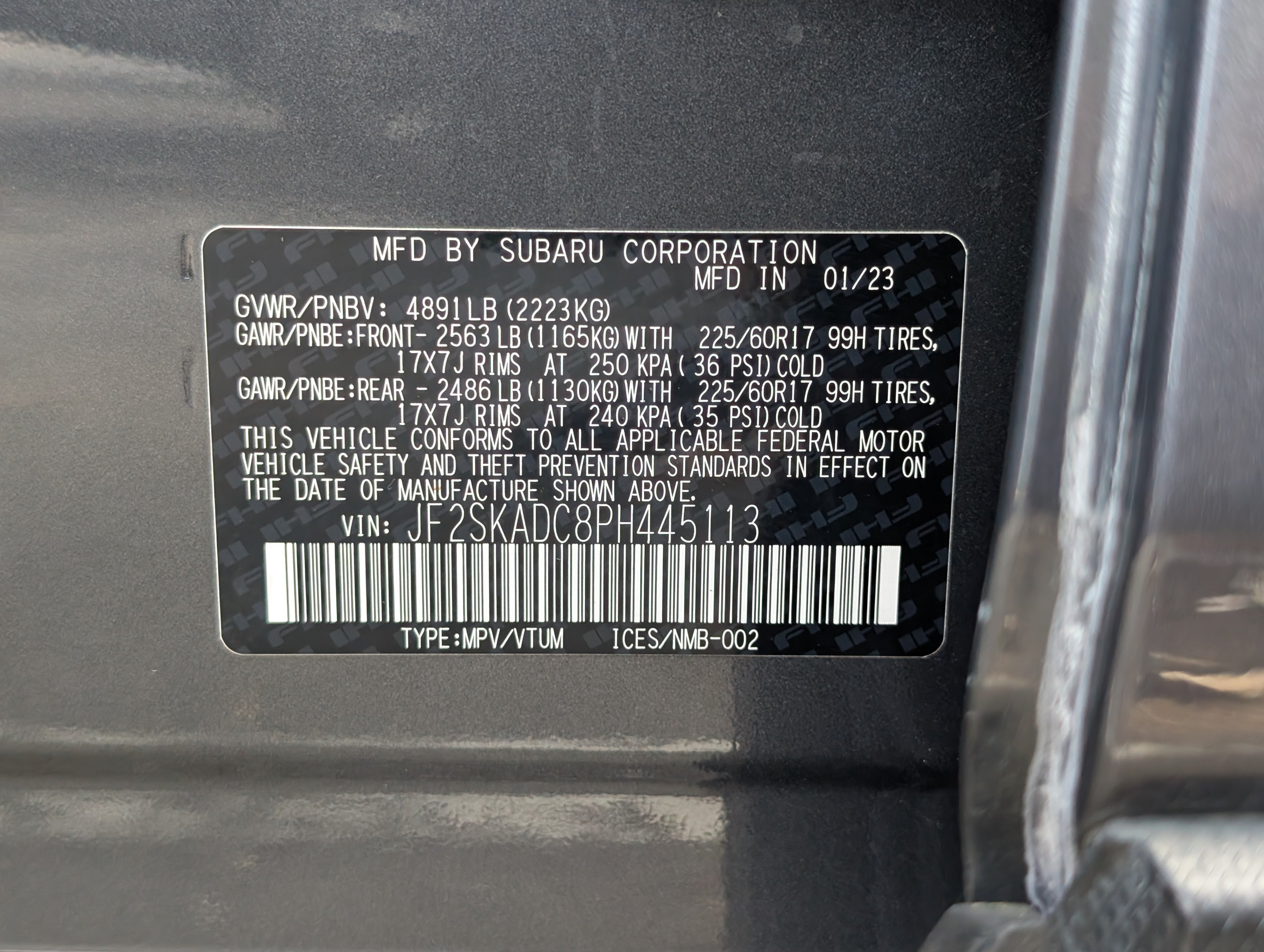 Used 2023 Subaru Forester Premium AWD/4WD image 37