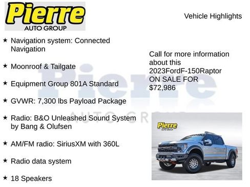 Used 2023 Ford F150 Raptor AWD/4WD image 7