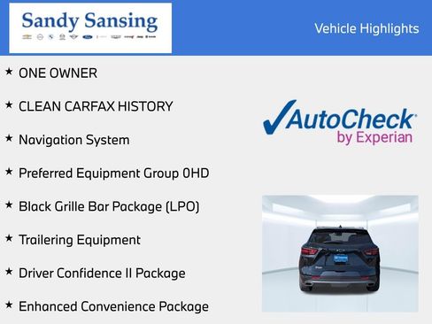 Used 2023 Chevrolet Blazer Premier w/ Driver Confidence II Package image 11