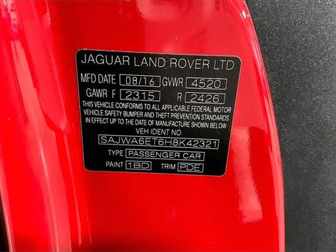 Used 2017 Jaguar F-TYPE Premium image 27