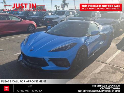 Used 2023 Chevrolet Corvette Stingray Preferred Conv w/ Z51 Performance Package RWD image 1