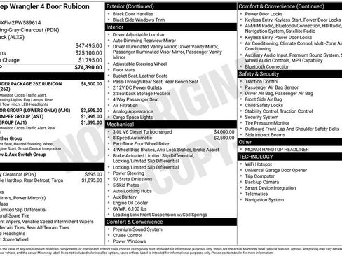 Used 2023 Jeep Wrangler Unlimited Rubicon image 10