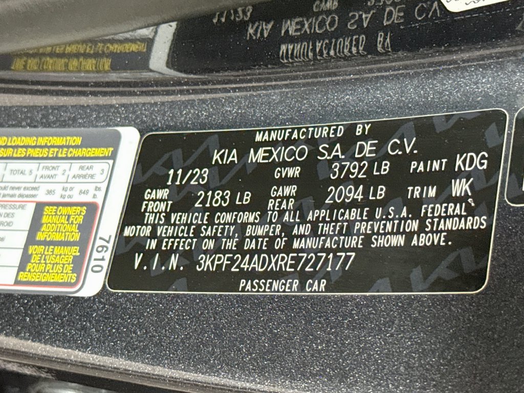 Used 2024 Kia Forte LXS FWD image 32
