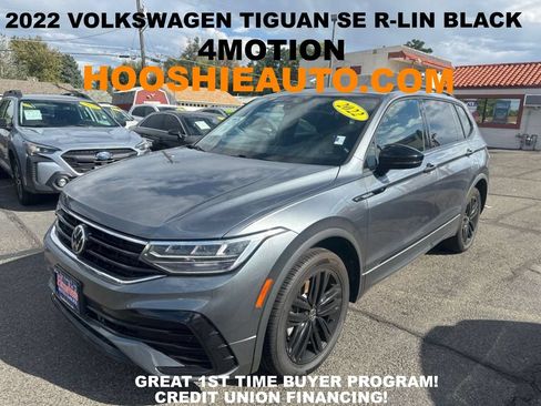 Used 2022 Volkswagen Tiguan SE R-Line AWD/4WD image 1