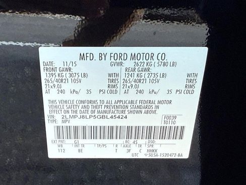 Used 2016 Lincoln MKX Reserve w/ Luxury Package image 25