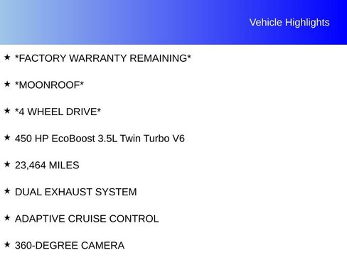 Used 2024 Ford F150 Raptor AWD/4WD image 7