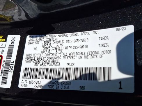 Used 2023 Toyota Tundra SR5 AWD/4WD image 27