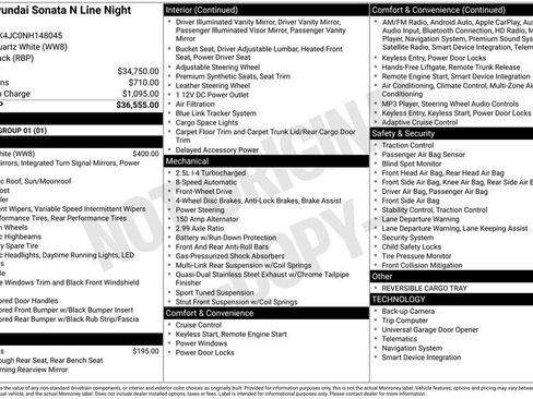 Used 2022 Hyundai Sonata N Line image 6