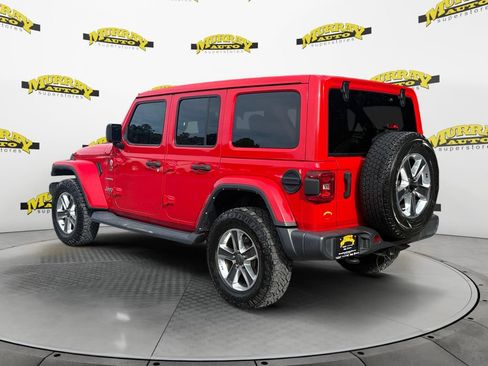 Used 2021 Jeep Wrangler Unlimited Sahara AWD/4WD image 3