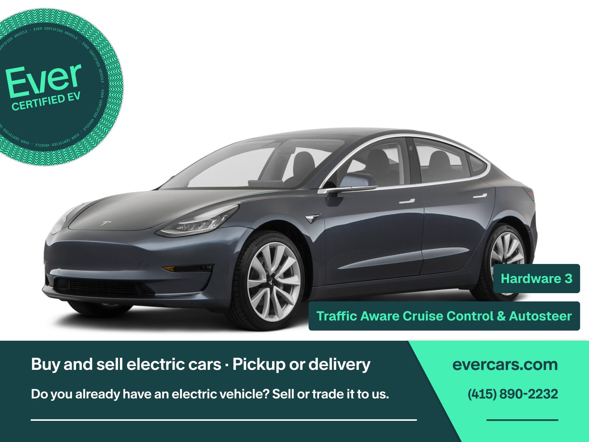 Used 2018 Tesla Model 3 Long Range RWD image 1