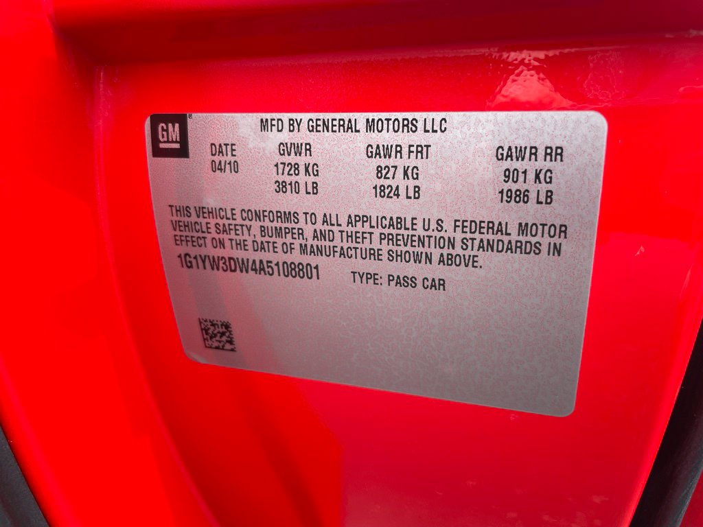 Used 2010 Chevrolet Corvette Grand Sport w/ Preferred Equipment Group RWD image 39