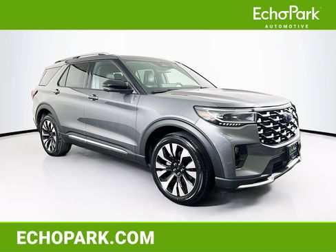 Used 2025 Ford Explorer Platinum w/ LUX Leather Package AWD/4WD image 1