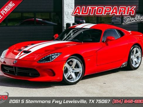 Used 2014 SRT Viper SRT-10 w/ Grand Touring Package RWD image 1