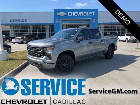 New 2026 Chevrolet Silverado 1500 Custom w/ LPO, Dark Essentials Package AWD/4WD image 1