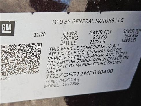 Used 2021 Chevrolet Malibu RS image 15