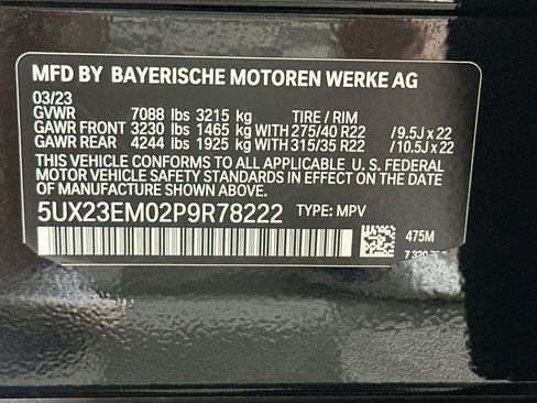 Used 2023 BMW X7 xDrive40i w/ Executive Package AWD/4WD image 39
