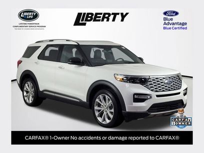 Certified 2022 Ford Explorer Platinum w/ Equipment Group 601A