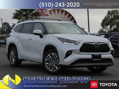 New 2025 Toyota Highlander Platinum