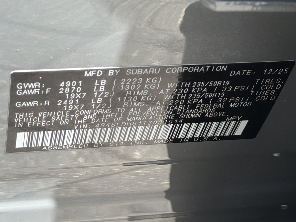 Certified 2026 Subaru Forester Sport AWD/4WD image 34
