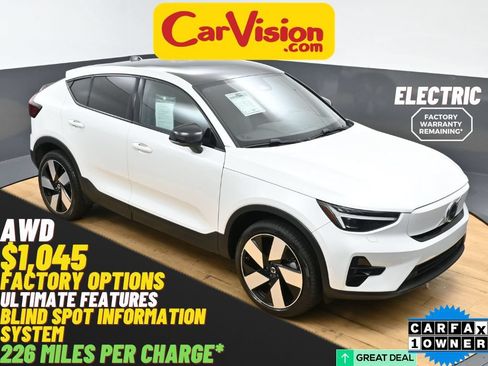 Used 2023 Volvo C40 P8 Recharge Ultimate AWD/4WD image 1