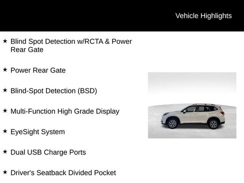 Certified 2023 Subaru Forester Premium AWD/4WD image 5