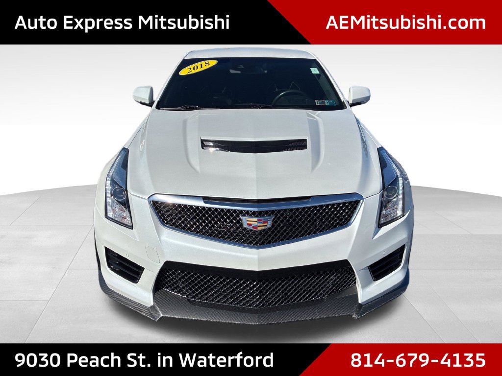 Used 2018 Cadillac ATS V w/ Carbon Fiber Package RWD image 2