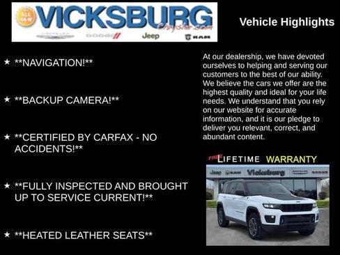 Used 2022 Jeep Grand Cherokee Trailhawk w/ Advanced Protech Group II image 7