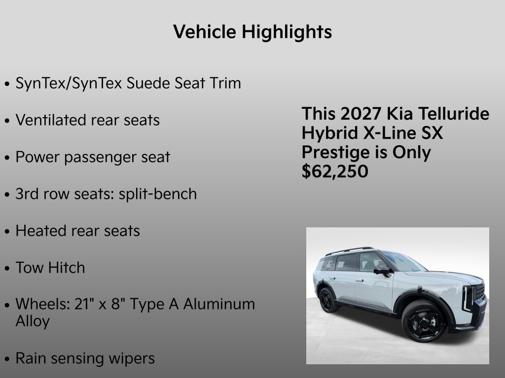 New 2027 Kia Telluride X-Line SX Prestige AWD/4WD image 37