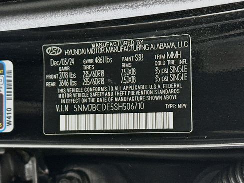 Used 2025 Hyundai Tucson SEL AWD/4WD image 12