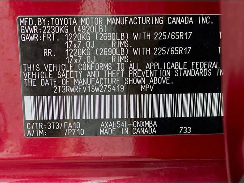 Used 2025 Toyota RAV4 XLE w/ Convenience Package AWD/4WD image 33