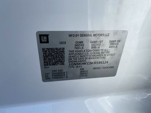 Used 2019 Chevrolet Suburban LT w/ Max Trailering Package image 26