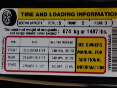 Used 2022 Ford F150 Lariat w/ Max Trailer Tow Package AWD/4WD image 59