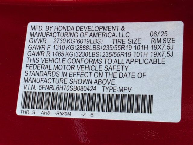 Certified 2025 Honda Odyssey Sport-L image 33