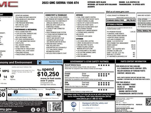 Used 2023 GMC Sierra 1500 AT4 w/ AT4 Premium Package AWD/4WD image 7