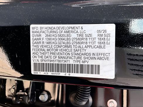 New 2026 Honda Passport TrailSport image 22